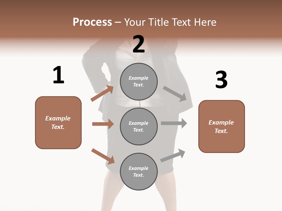 Woman Ugly Glasses PowerPoint Template