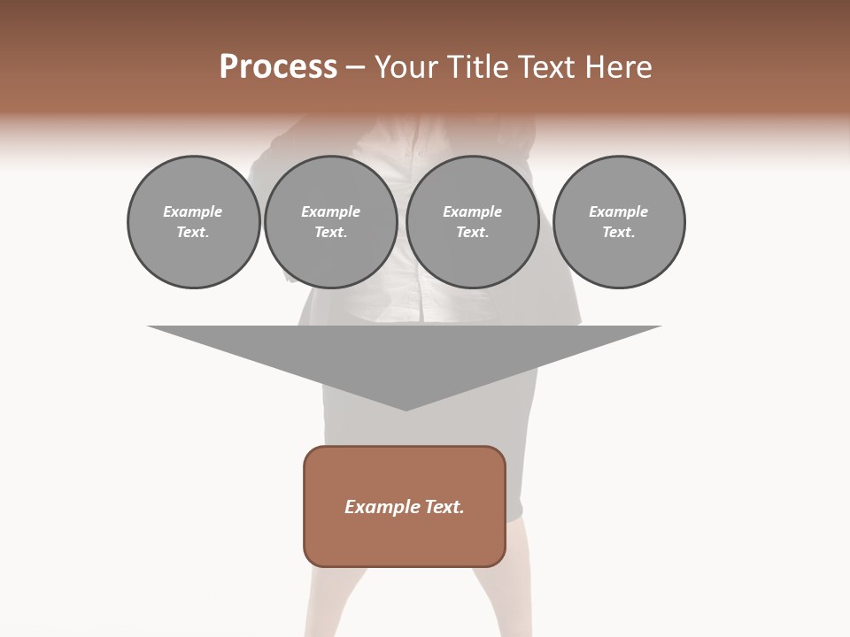 Woman Ugly Glasses PowerPoint Template