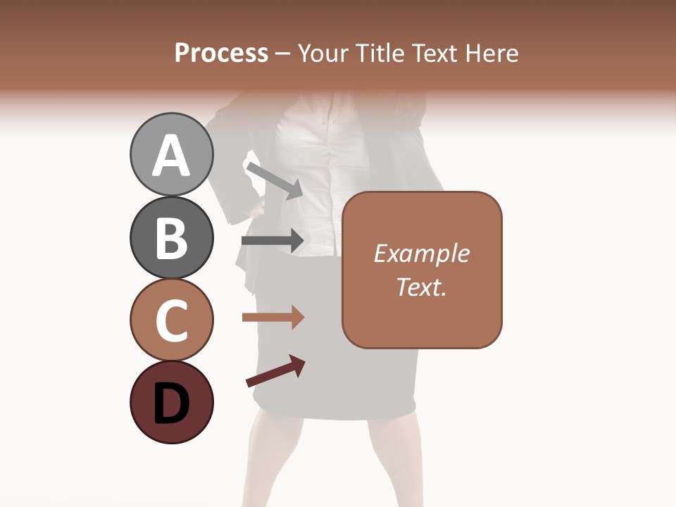 Woman Ugly Glasses PowerPoint Template
