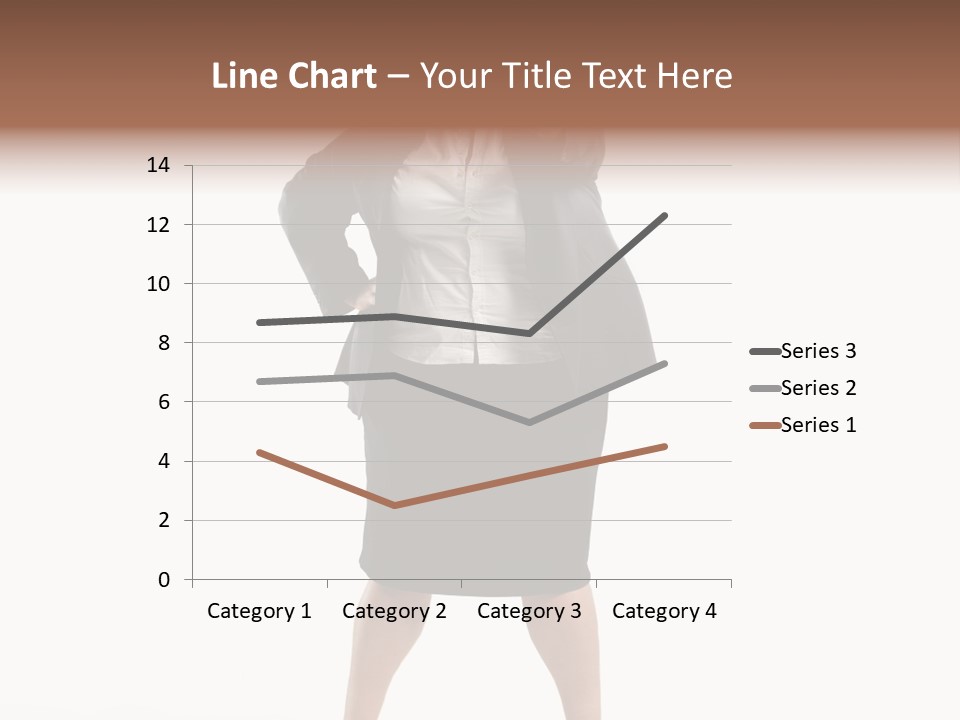 Woman Ugly Glasses PowerPoint Template
