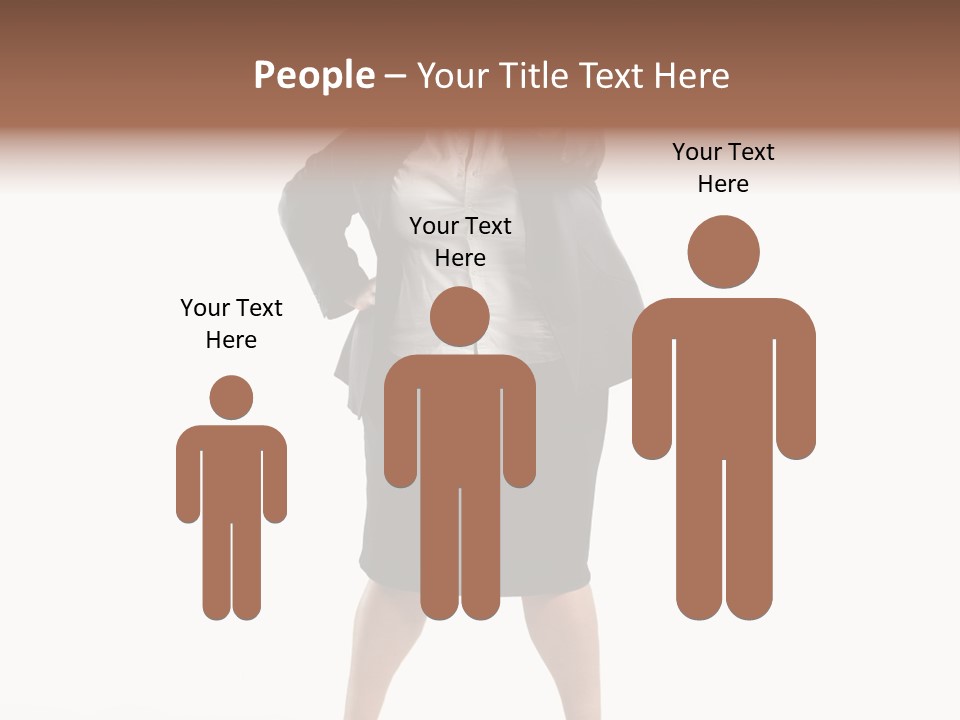 Woman Ugly Glasses PowerPoint Template