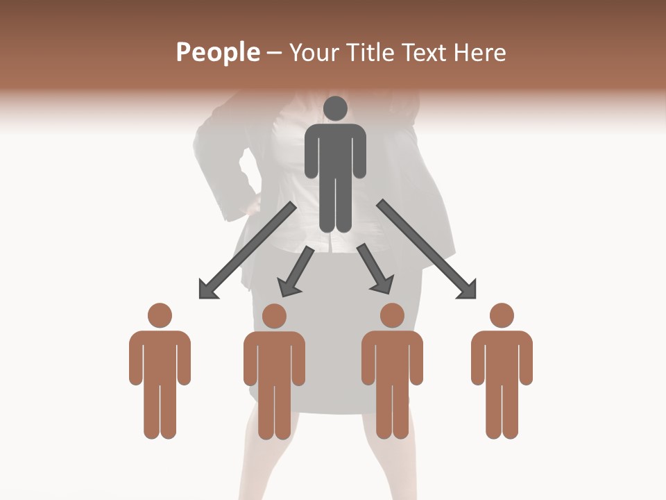 Woman Ugly Glasses PowerPoint Template