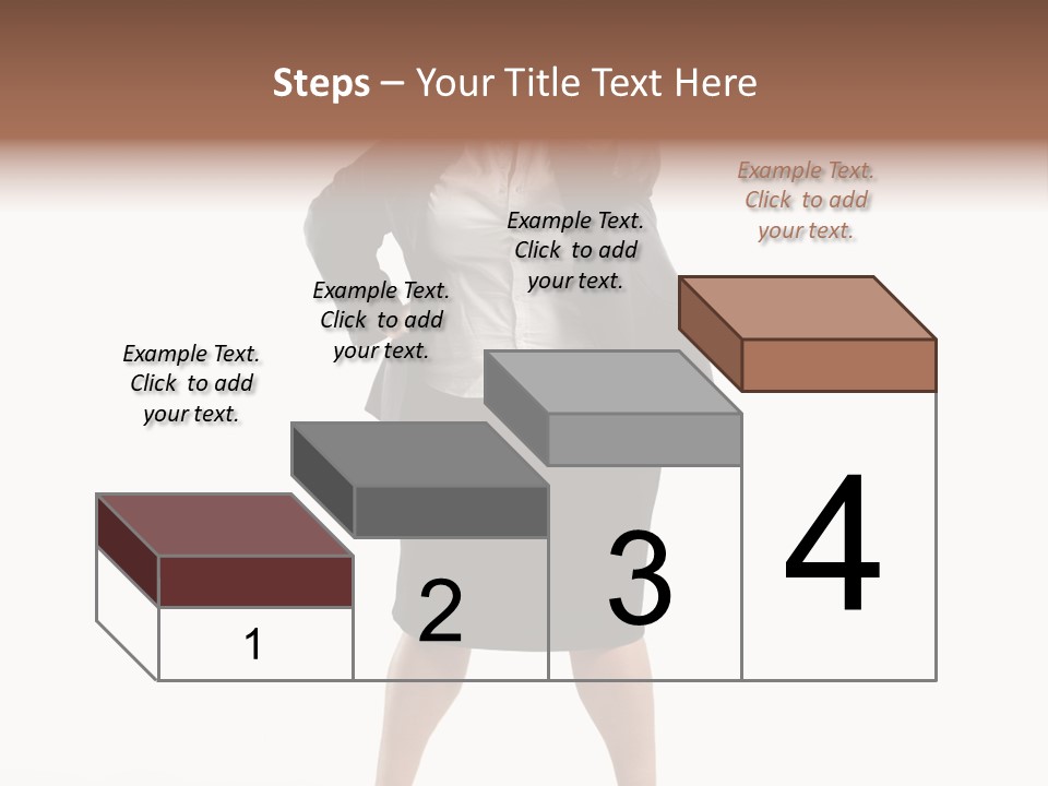 Woman Ugly Glasses PowerPoint Template