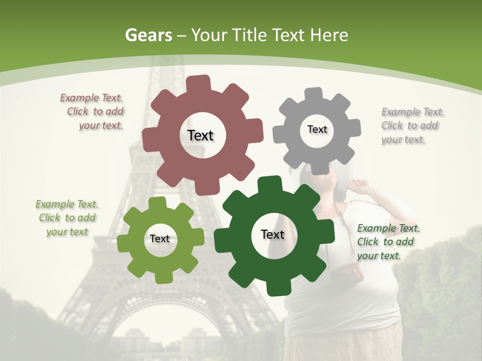 Voyage France View PowerPoint Template