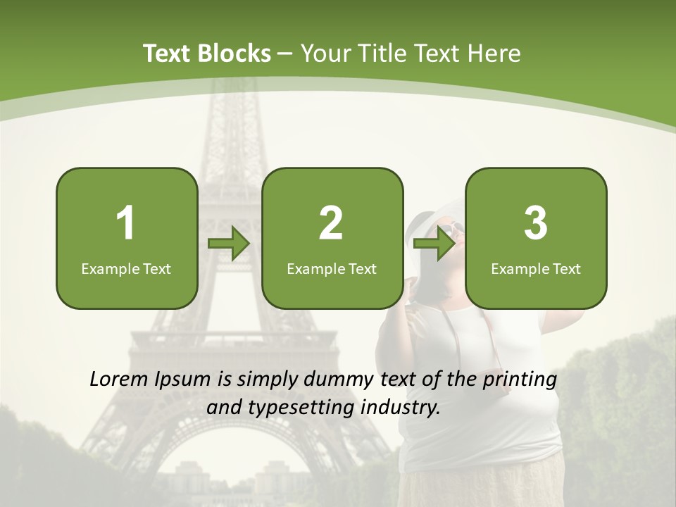 Voyage France View PowerPoint Template