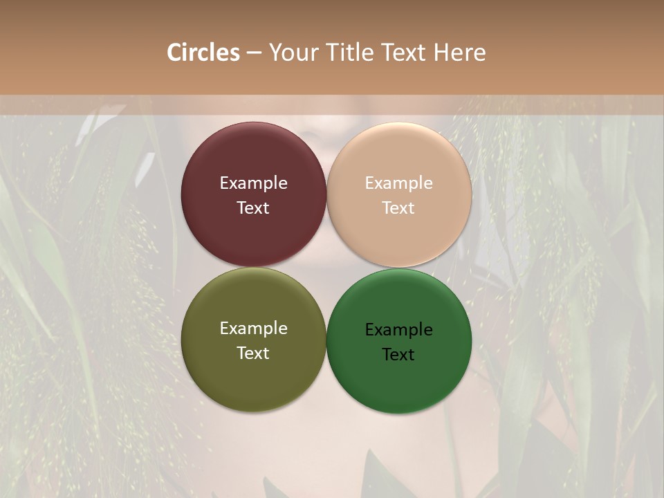 Woman Ecology Design PowerPoint Template