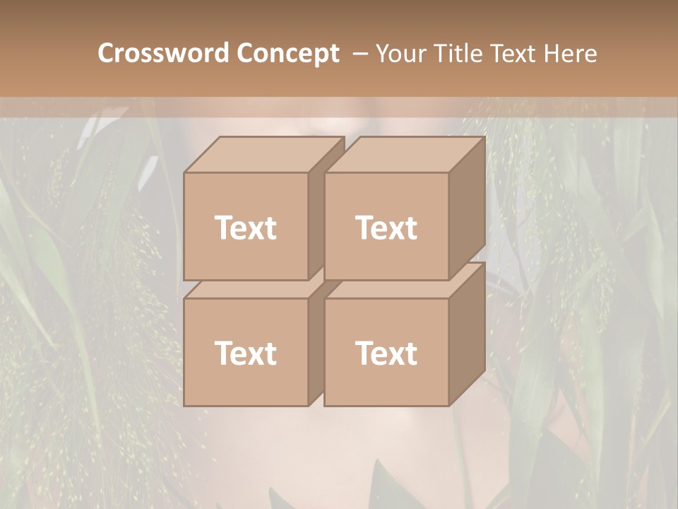 Woman Ecology Design PowerPoint Template