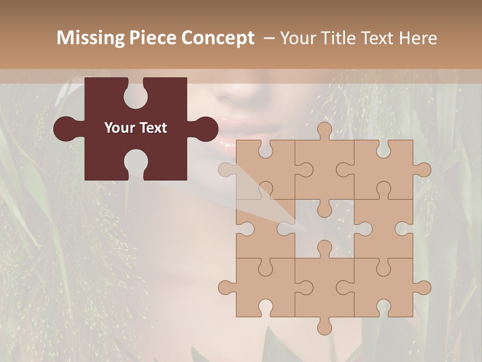 Woman Ecology Design PowerPoint Template