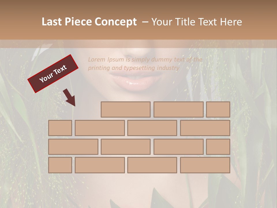 Woman Ecology Design PowerPoint Template