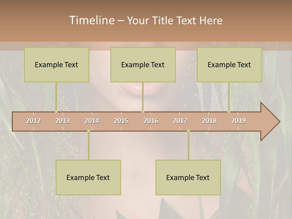 Woman Ecology Design PowerPoint Template
