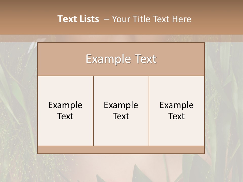 Woman Ecology Design PowerPoint Template