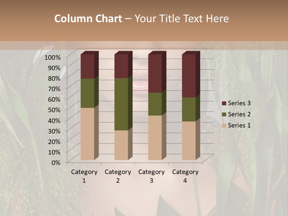 Woman Ecology Design PowerPoint Template