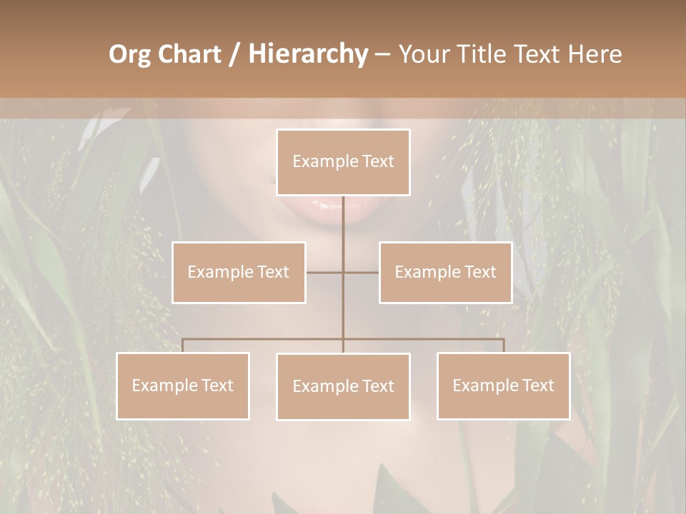 Woman Ecology Design PowerPoint Template