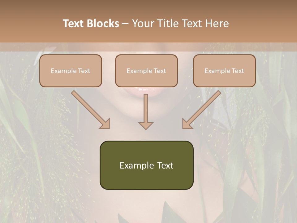 Woman Ecology Design PowerPoint Template