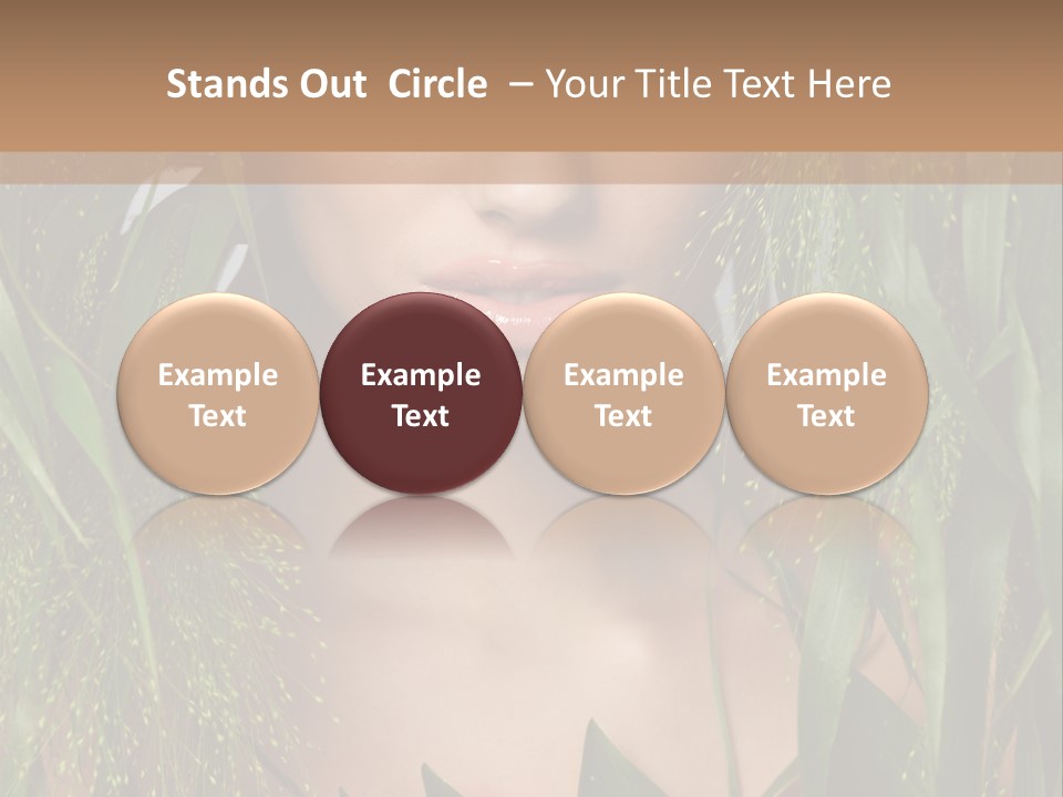 Woman Ecology Design PowerPoint Template