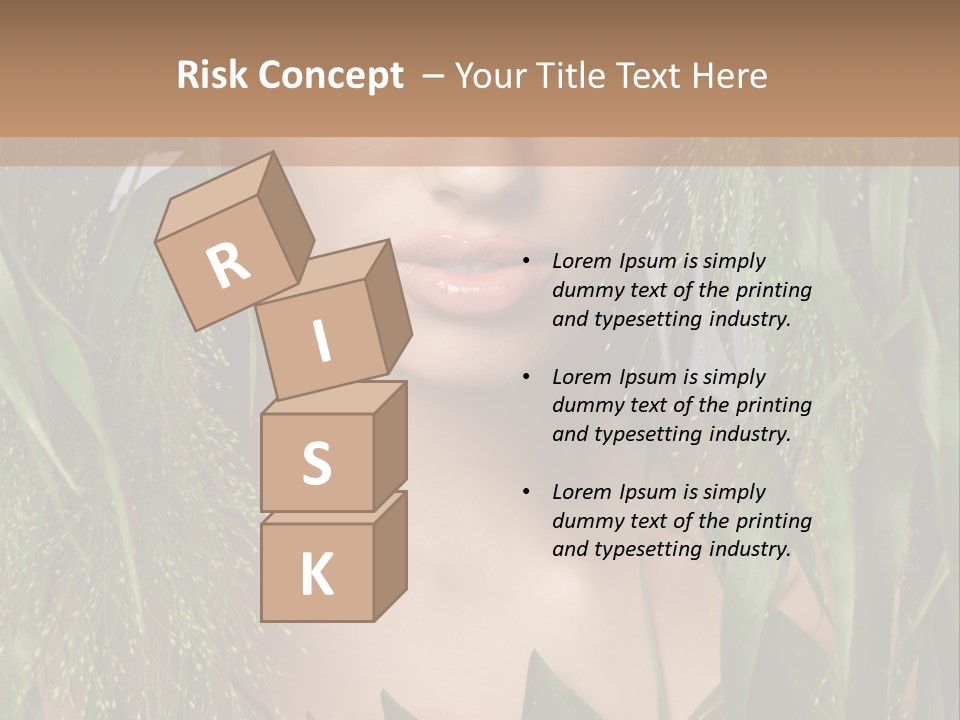 Woman Ecology Design PowerPoint Template