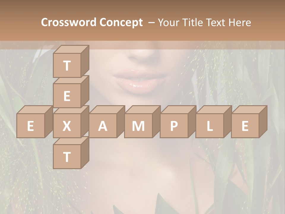 Woman Ecology Design PowerPoint Template