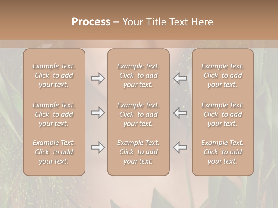 Woman Ecology Design PowerPoint Template