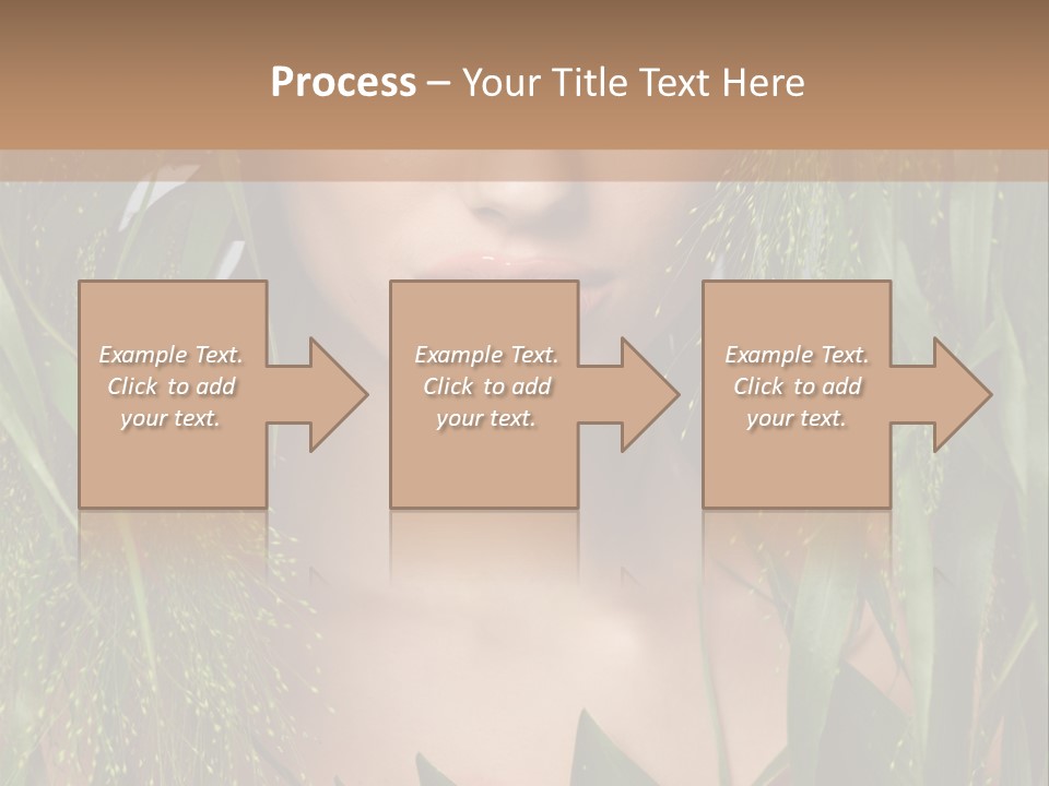 Woman Ecology Design PowerPoint Template