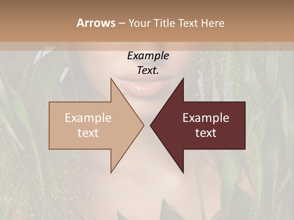 Woman Ecology Design PowerPoint Template