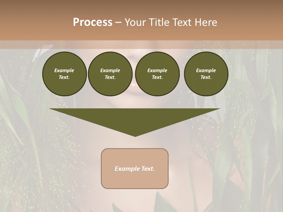 Woman Ecology Design PowerPoint Template