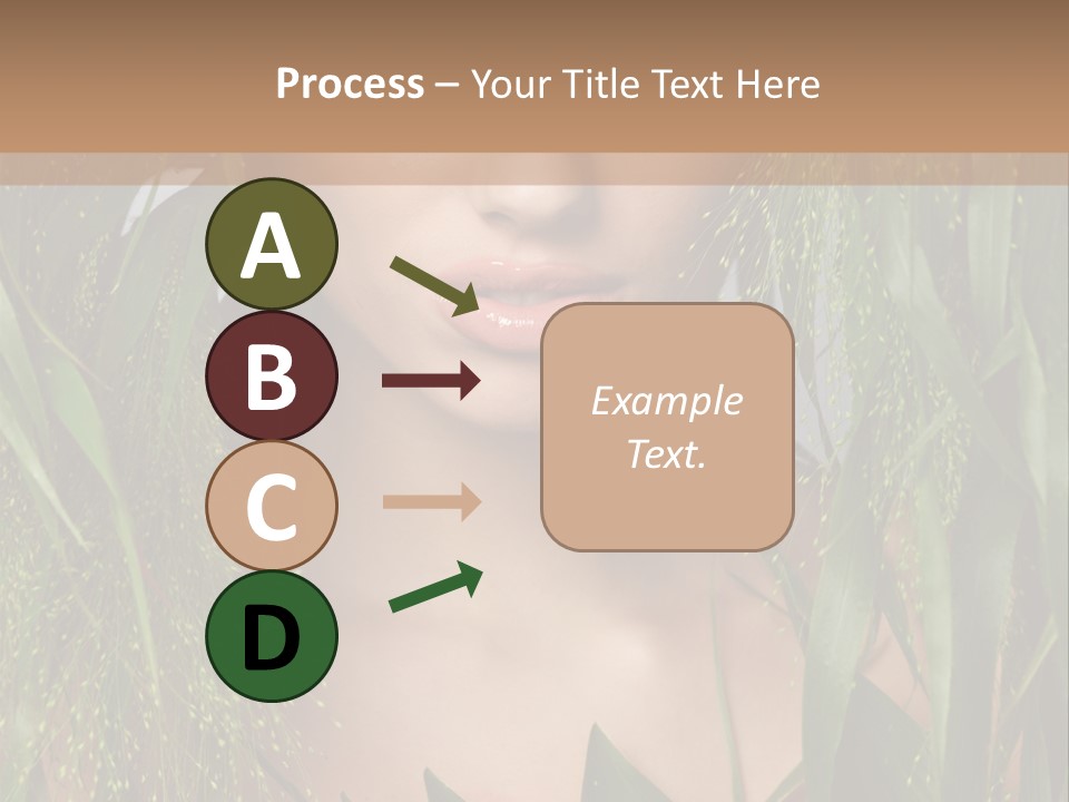 Woman Ecology Design PowerPoint Template