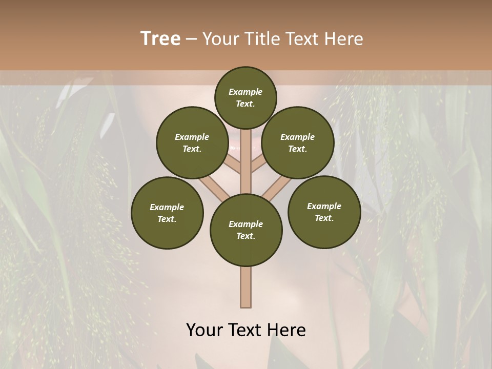 Woman Ecology Design PowerPoint Template