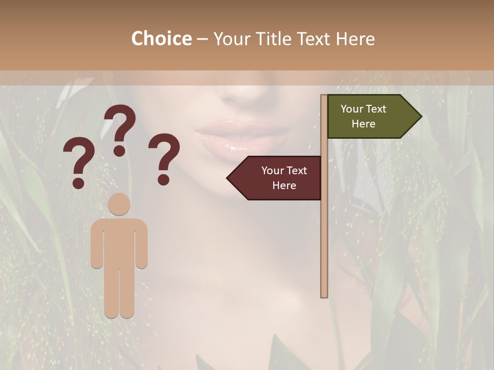 Woman Ecology Design PowerPoint Template