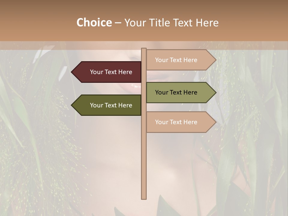 Woman Ecology Design PowerPoint Template