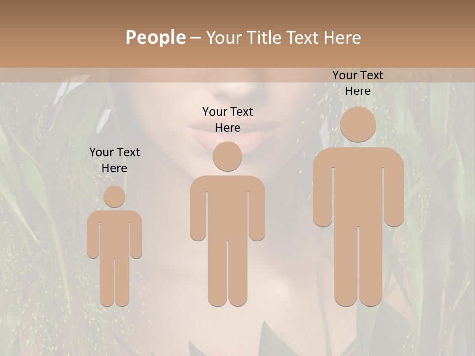 Woman Ecology Design PowerPoint Template