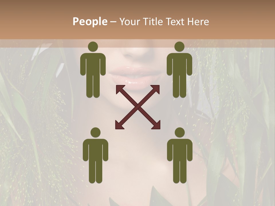 Woman Ecology Design PowerPoint Template