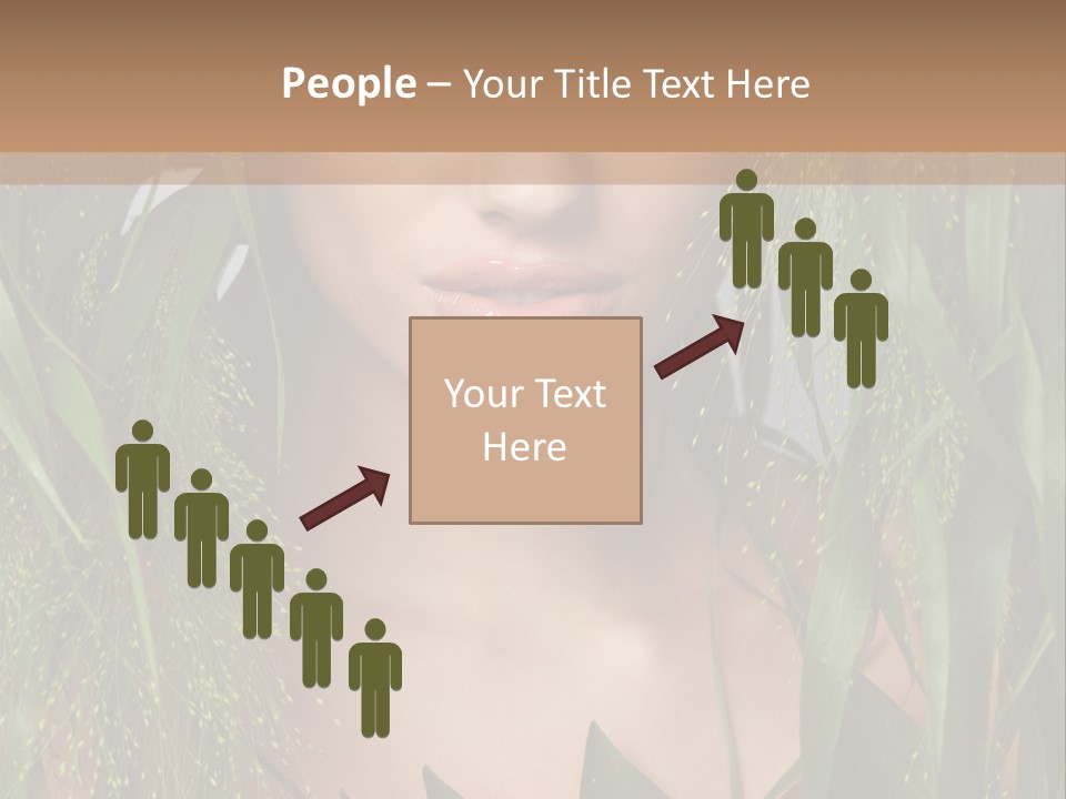 Woman Ecology Design PowerPoint Template