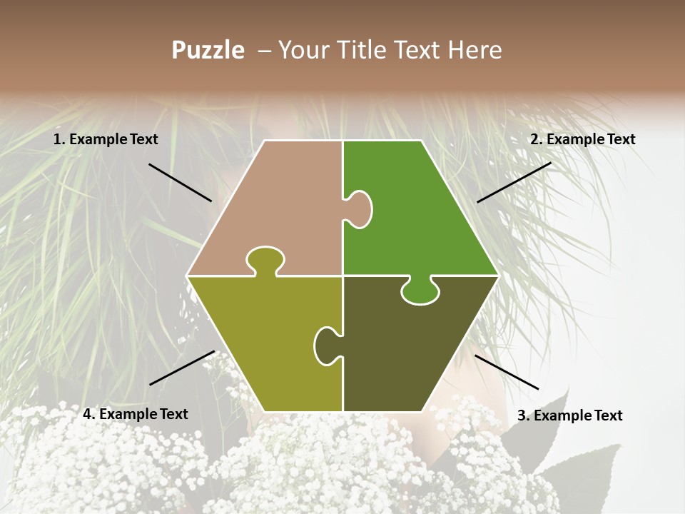 Woman Eco Girl PowerPoint Template