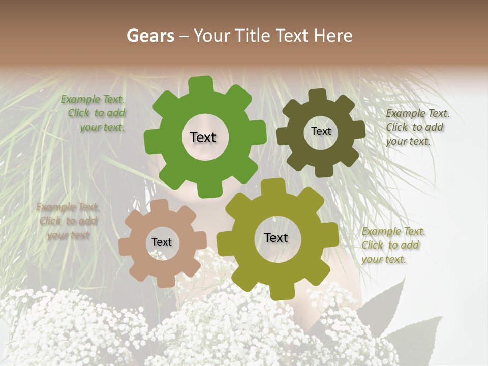 Woman Eco Girl PowerPoint Template