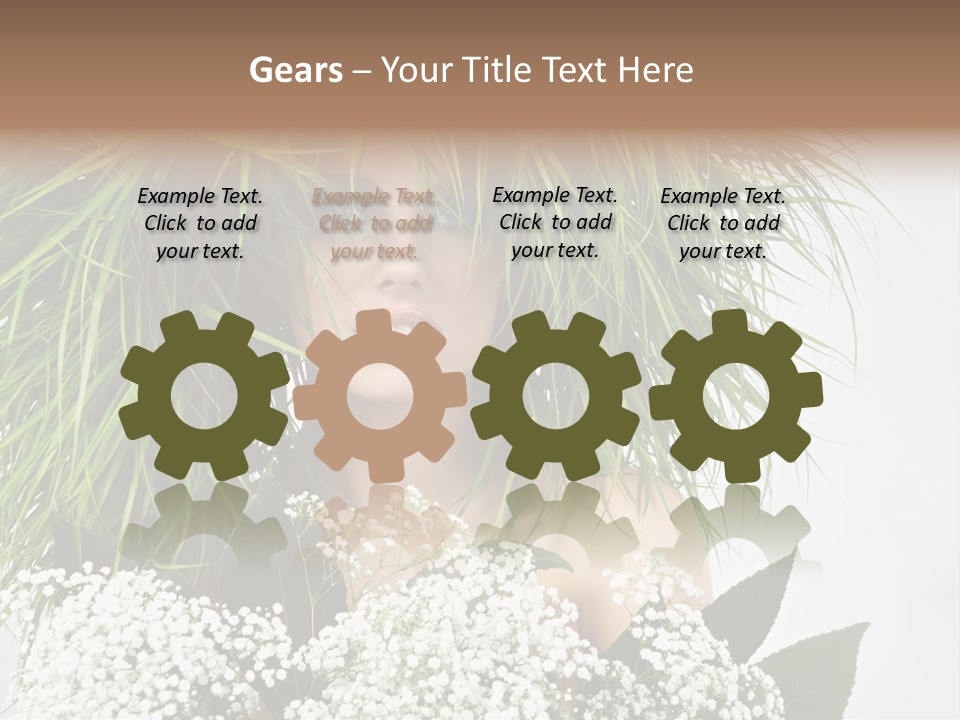 Woman Eco Girl PowerPoint Template