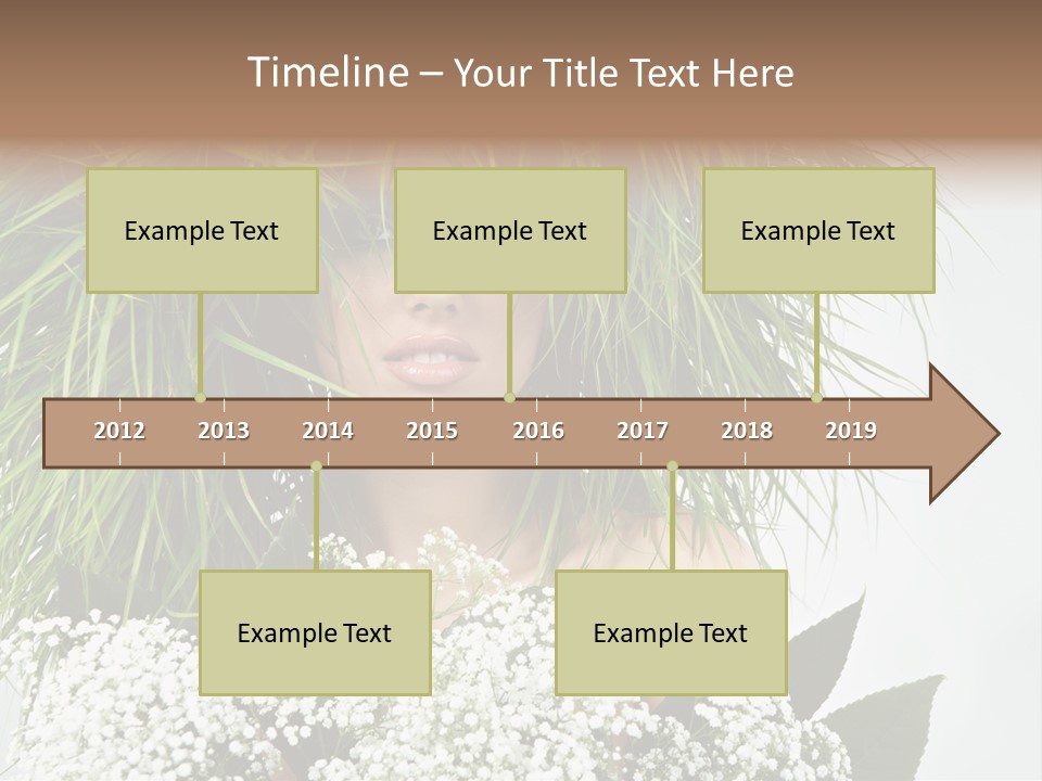 Woman Eco Girl PowerPoint Template