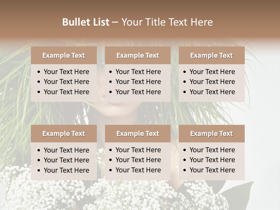 Woman Eco Girl PowerPoint Template