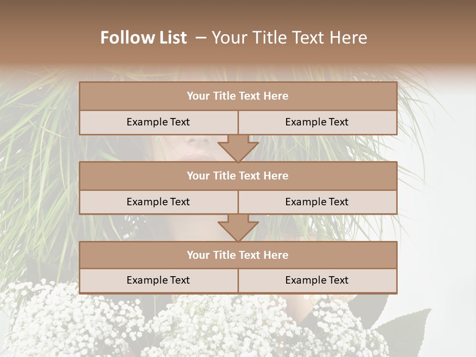 Woman Eco Girl PowerPoint Template