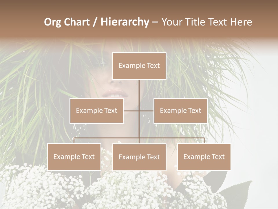 Woman Eco Girl PowerPoint Template