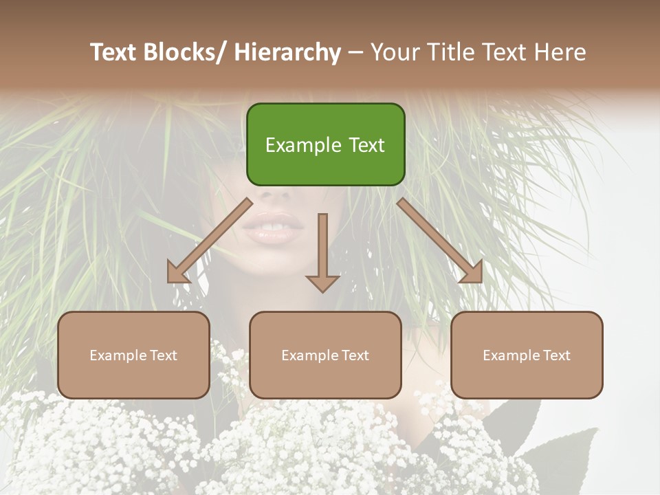 Woman Eco Girl PowerPoint Template