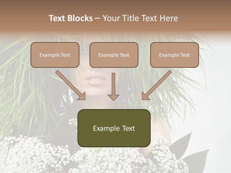 Woman Eco Girl PowerPoint Template