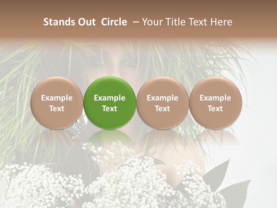 Woman Eco Girl PowerPoint Template