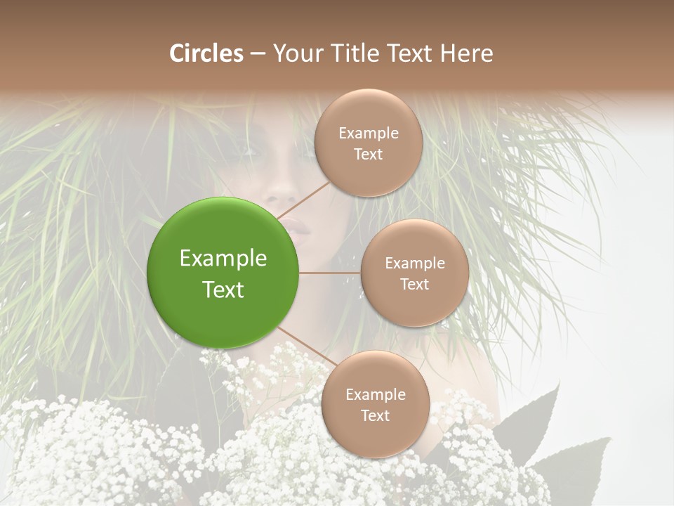 Woman Eco Girl PowerPoint Template