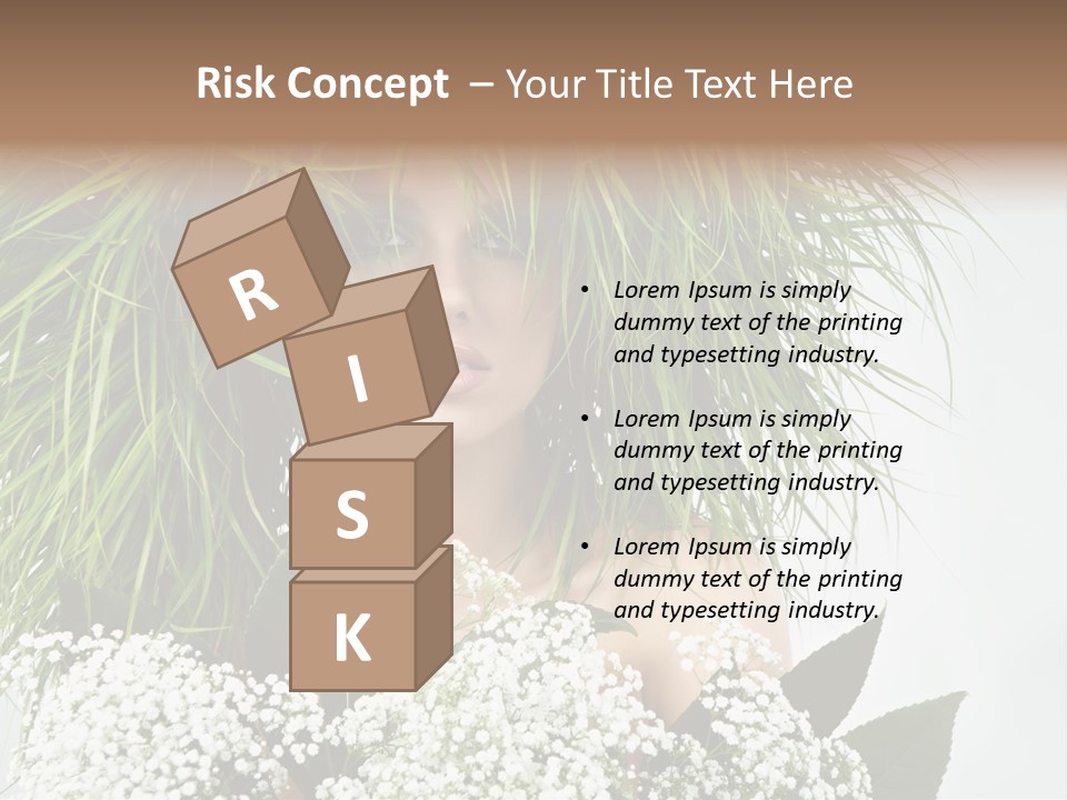 Woman Eco Girl PowerPoint Template