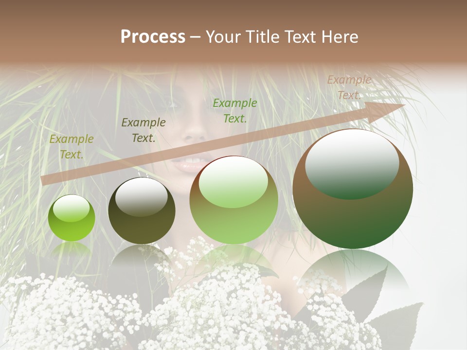 Woman Eco Girl PowerPoint Template