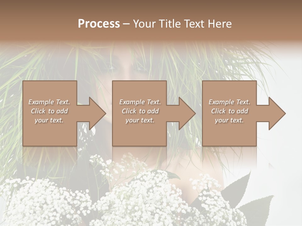 Woman Eco Girl PowerPoint Template