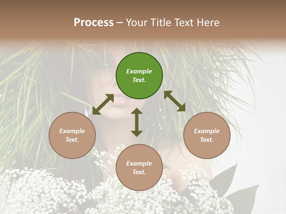 Woman Eco Girl PowerPoint Template