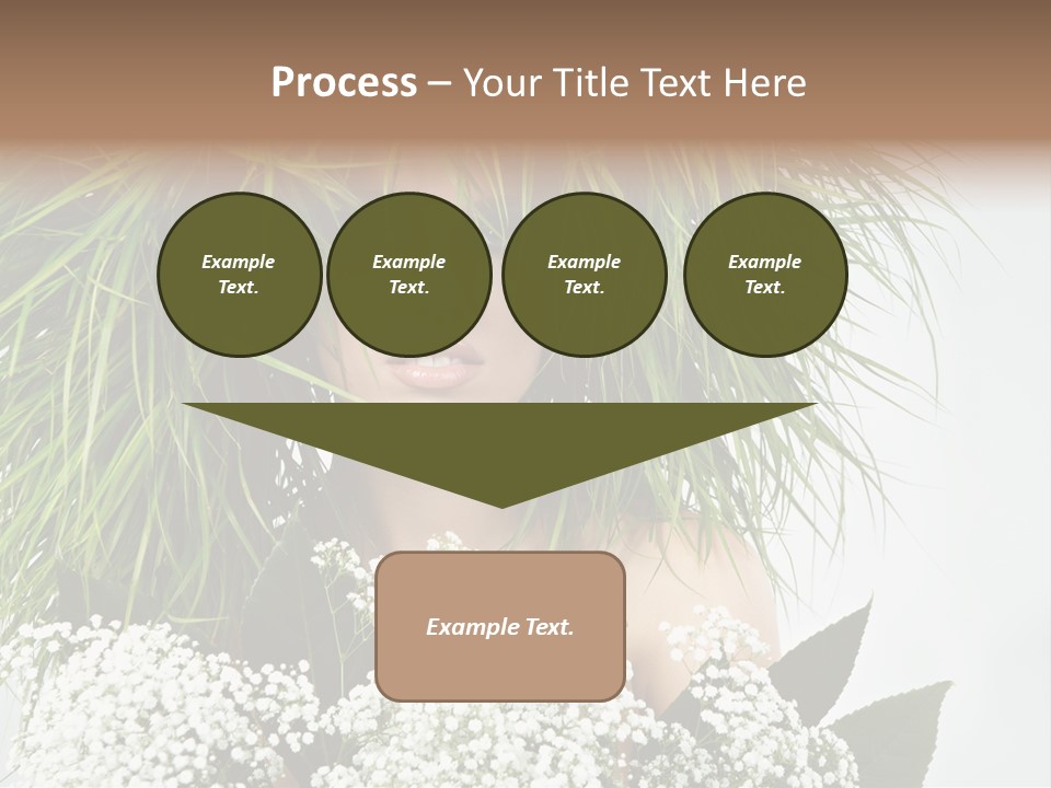 Woman Eco Girl PowerPoint Template