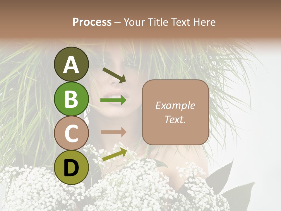 Woman Eco Girl PowerPoint Template