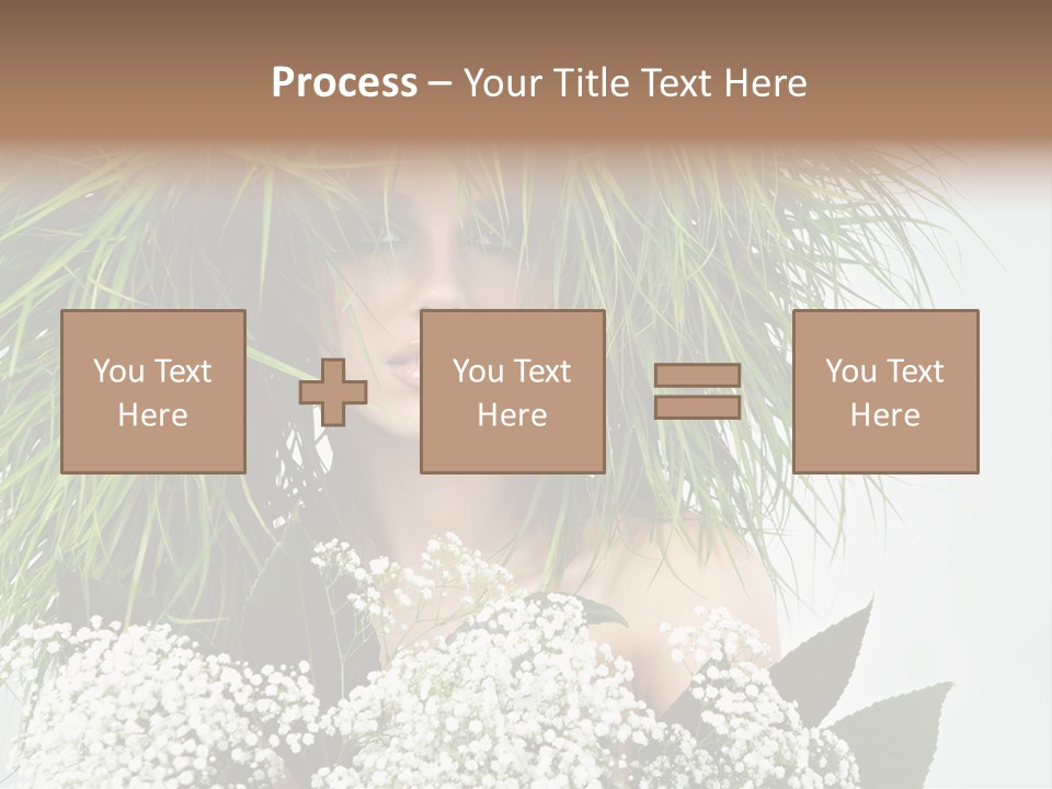 Woman Eco Girl PowerPoint Template